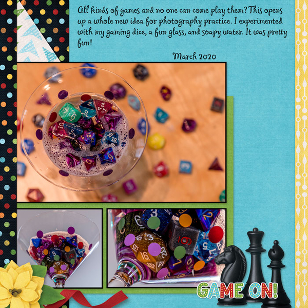 Gaming Dice Get a Bath