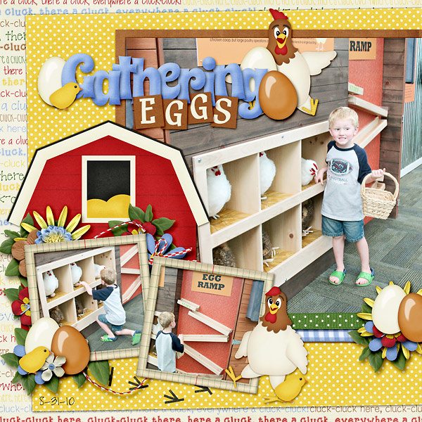Gathering Eggs