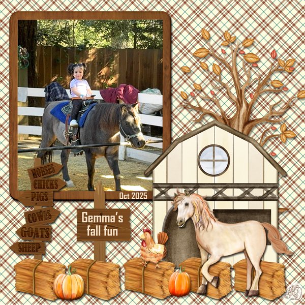 Gemma's fall fun