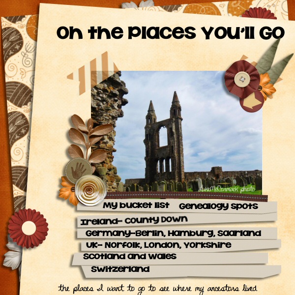 Genealogy Bucket List