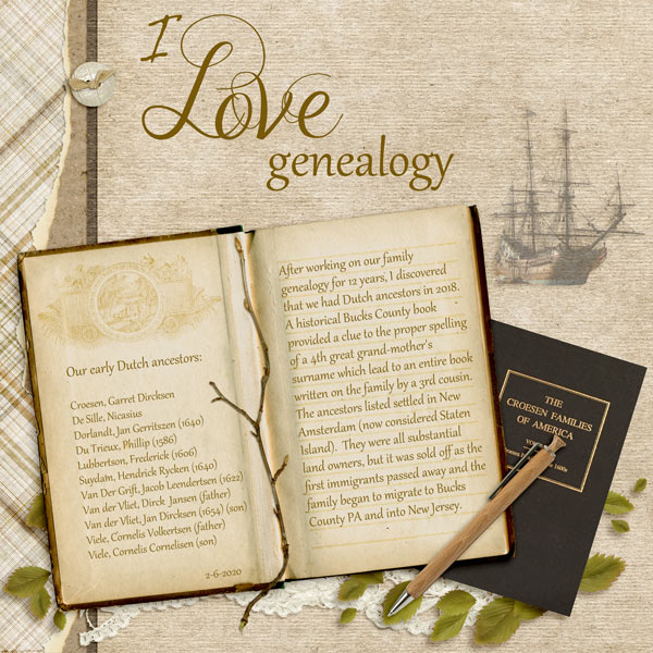 Genealogy - Dutch ancestors