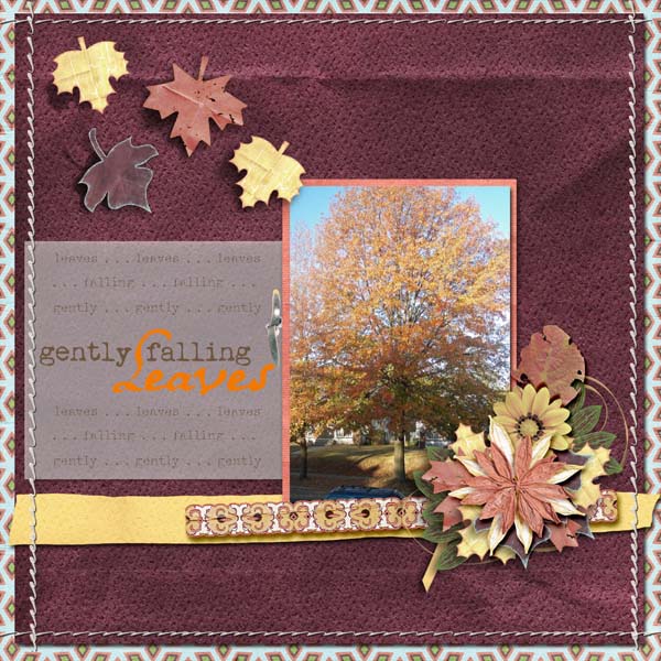 Gently Falling Leaves