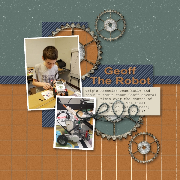 Geoff The Robot - Mar22 Mini Kit Challenge