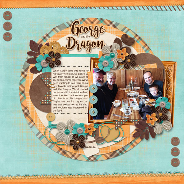 George and the Dragon template 2