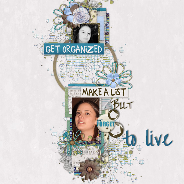 Get organized, but...
