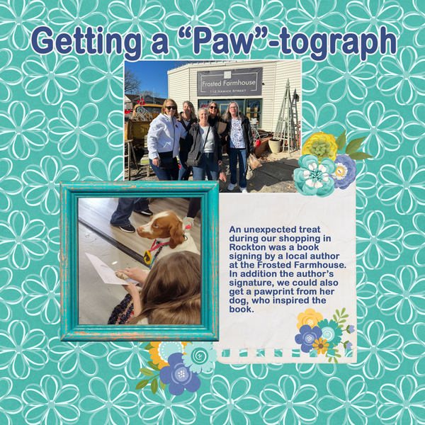 Getting a "Paw"-tograph