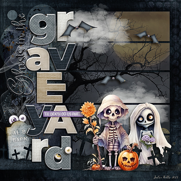 ghosts in the graveyard