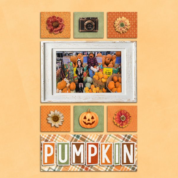 Gideon loves pumpkins