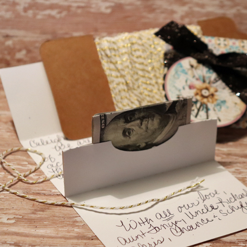 Gift card/money holder