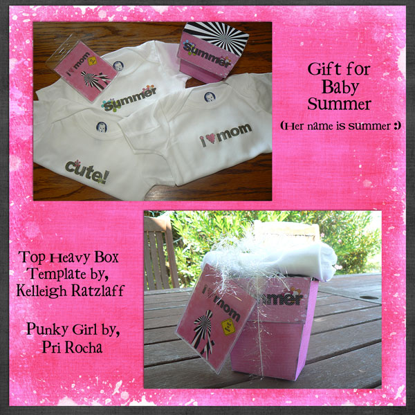 Gift for Baby Summer