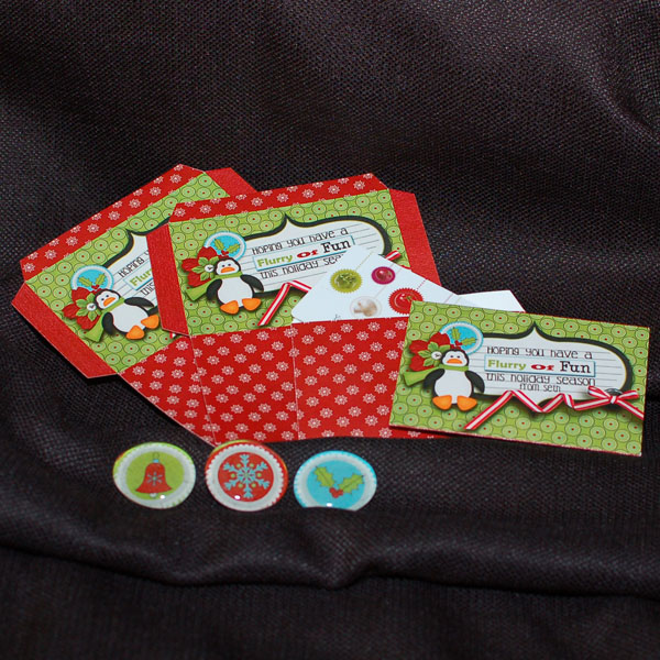 giftcard holder and magnets