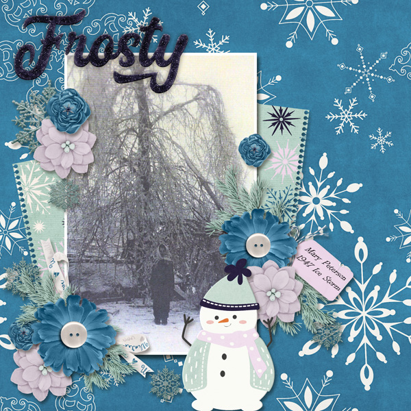 Ginger Scraps Made with Rewards Challenge February