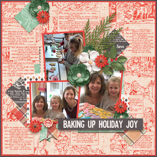 Ginger Scraps Made with Rewards Challenge January