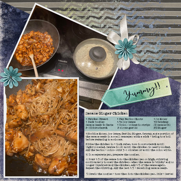 Ginger Sesame Chicken Recipe Challenge
