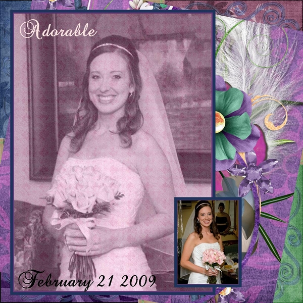Ginger  Speed 04 14 2009  GE Basalt Script Bride  April 2009