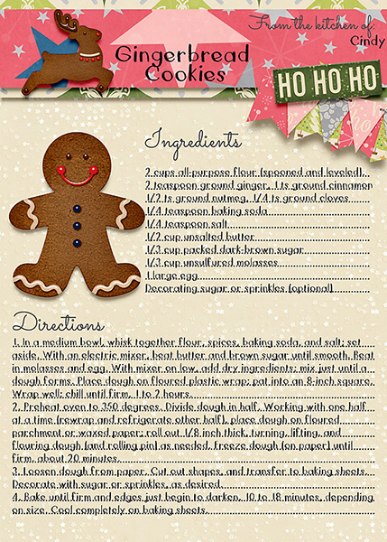 Gingerbread cookies