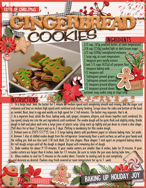 Gingerbread cookies