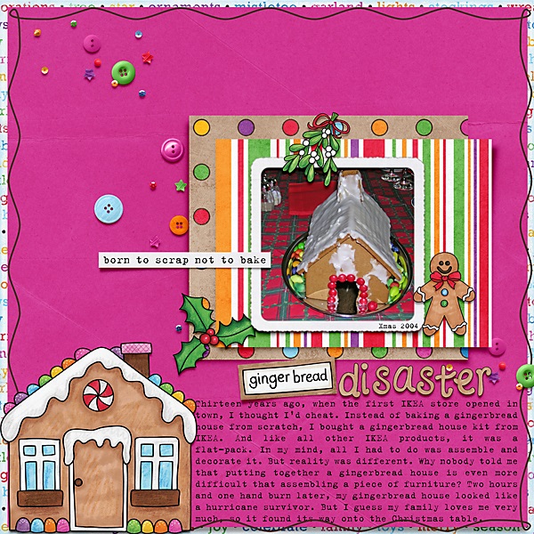 Gingerbread disaster