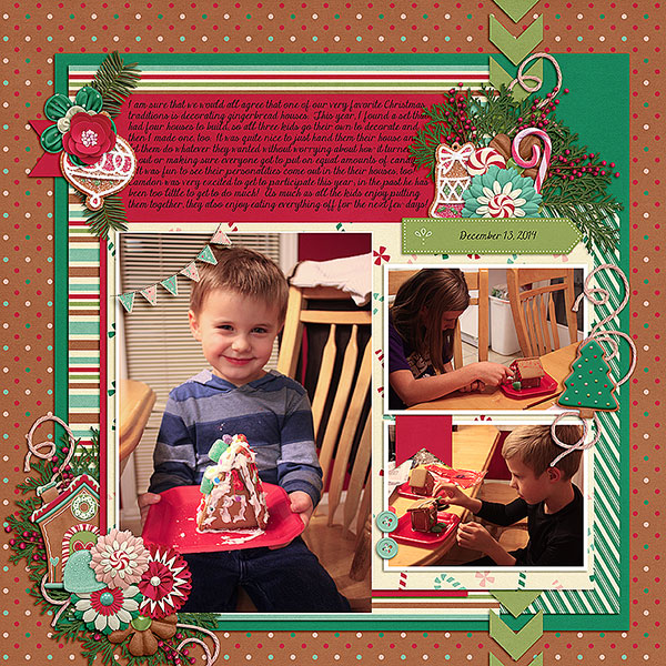 Gingerbread House Left