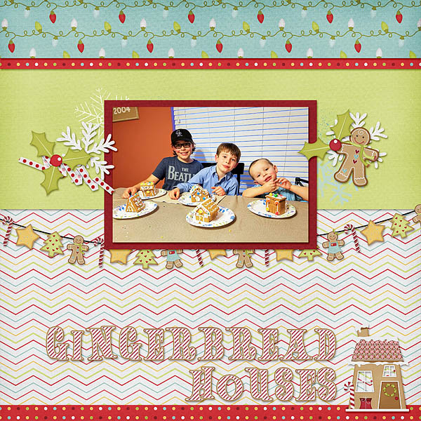 Gingerbread Houses (Left)
