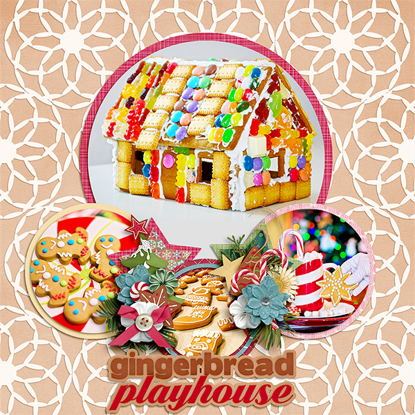 Gingerbread palyhouse