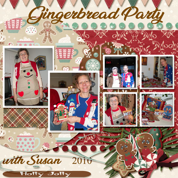 Gingerbread party with Susan