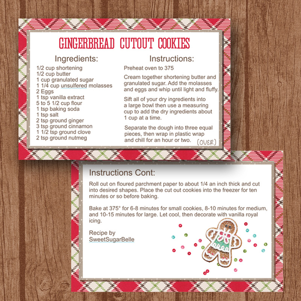 Gingerbread Recipe