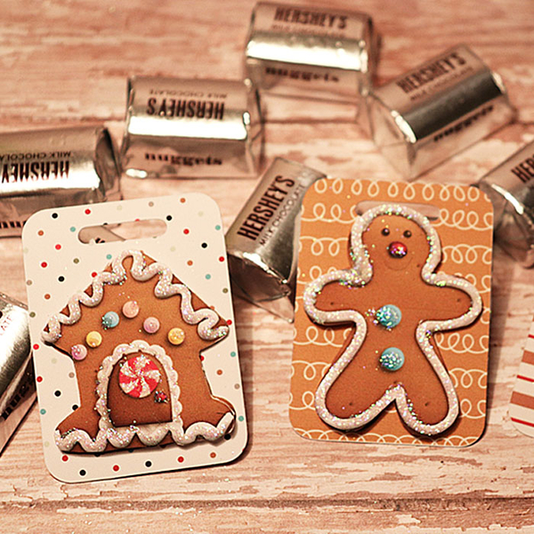 Gingerbread treat tags
