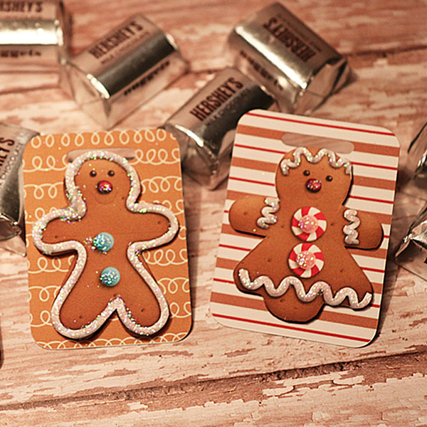 Gingerbread treat tags