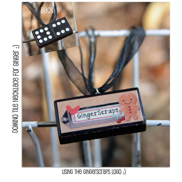 Ginger's Domino Necklace
