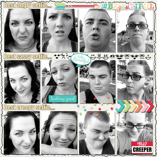 #GingerScrapsSelfie {right side}