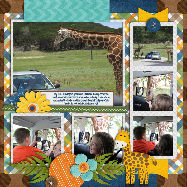 Giraffes - Right Page