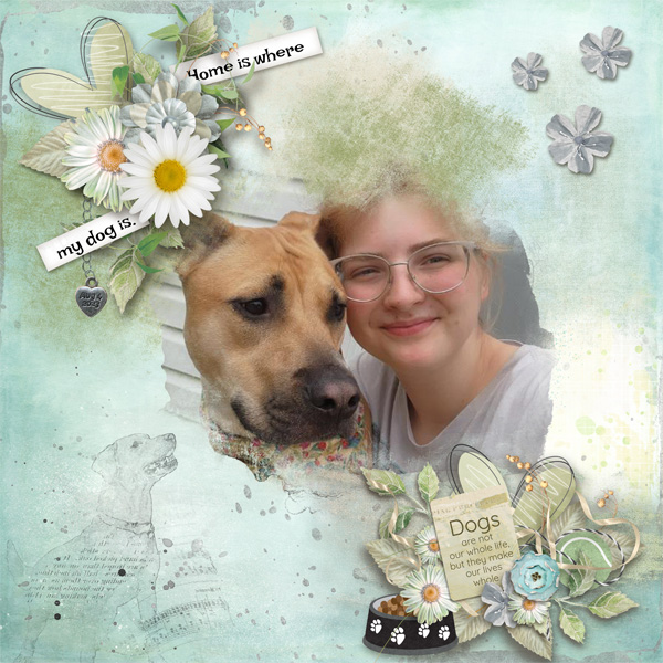 Girl and her Dag