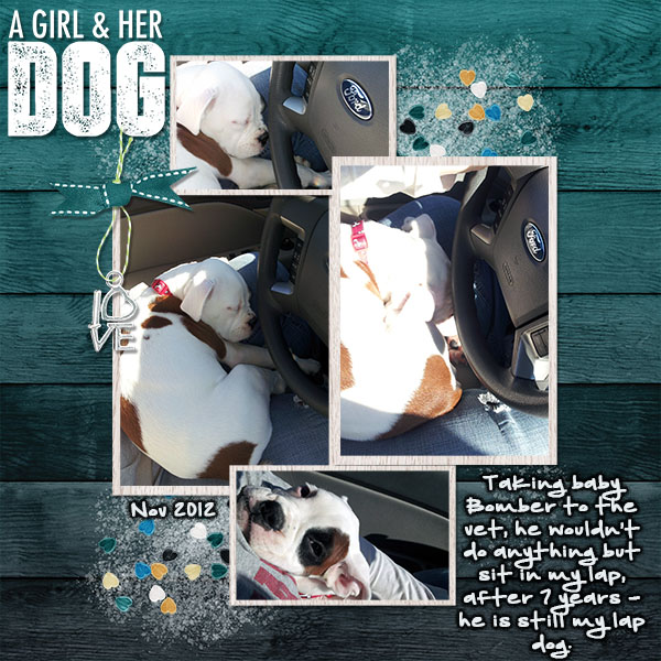 Girl and Her Dog - Buffet Challenge June 2020