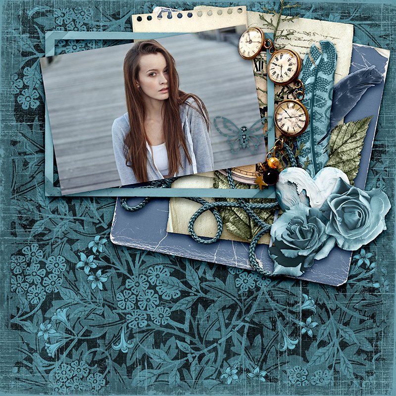 Girl in Blue