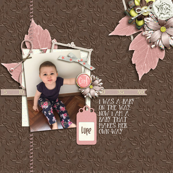 Girl on her own way