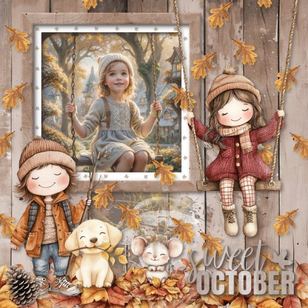 girl on swing
