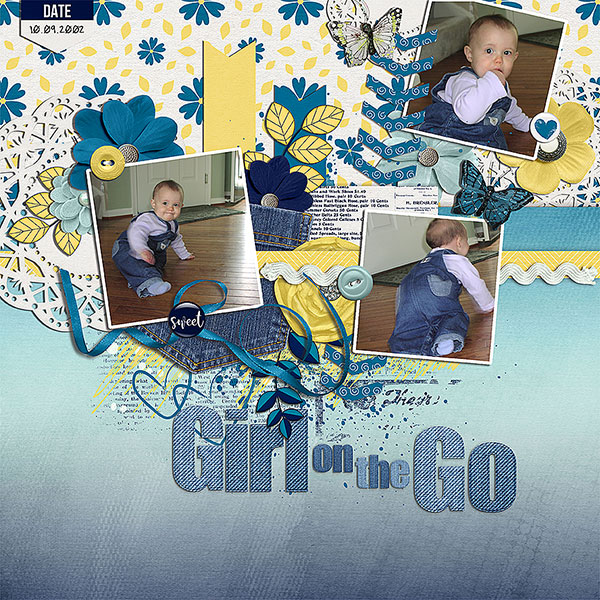 girl on the go