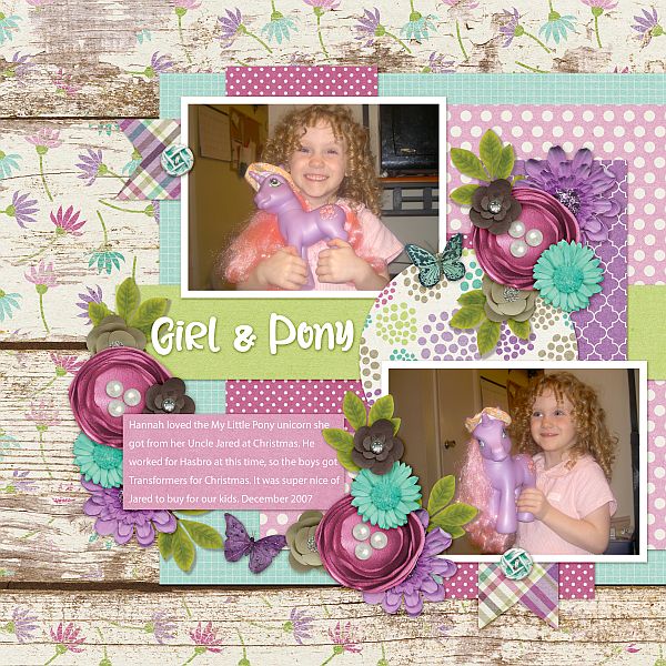 Girl + Pony