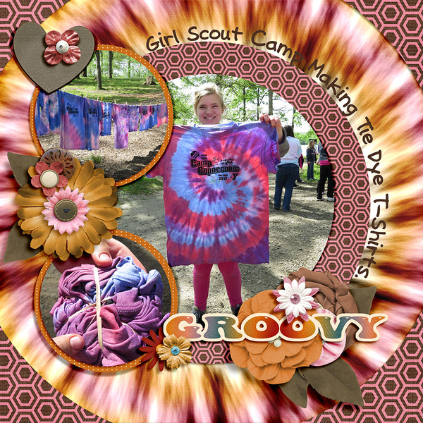 Girl Scout Tie Dye