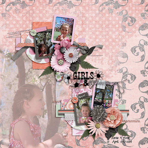 Girls and Flowers