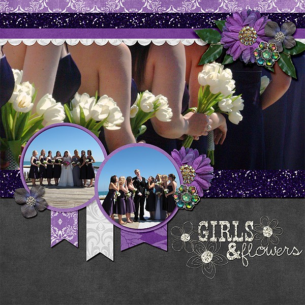 Girls and Flowers