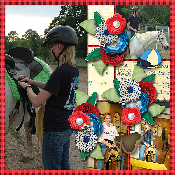 Girls and Horses