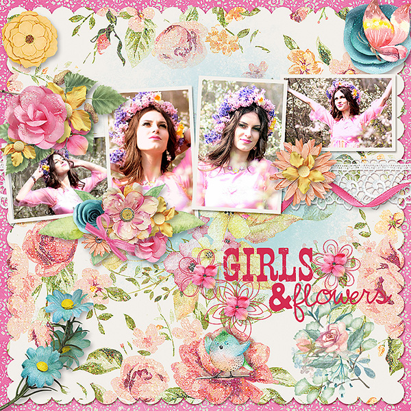 Girls + Flowers