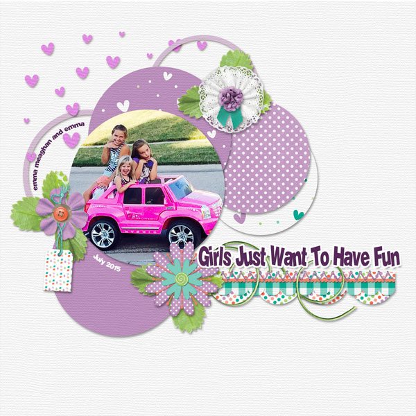 Girls Just Want To Have Fun Template 1