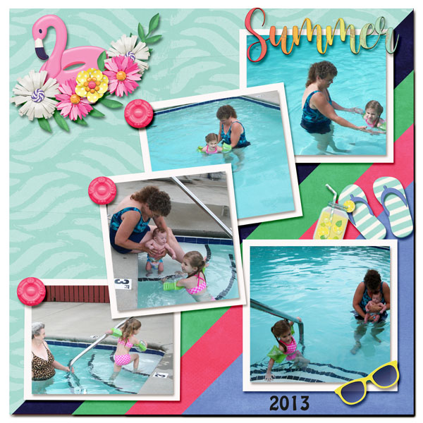 Girls Swimming