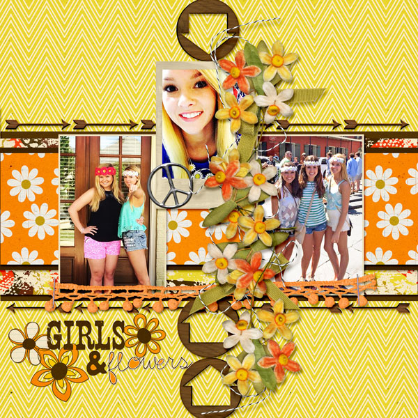 Girls With Flowers