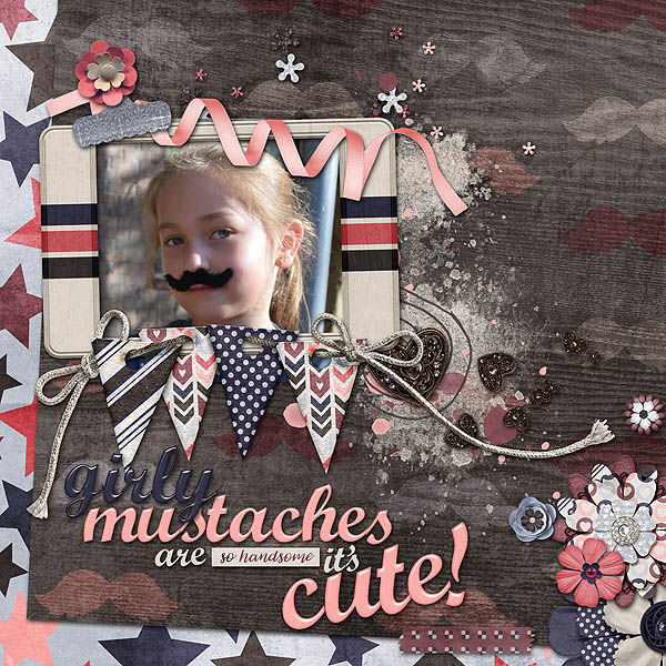 Girly Mustaches