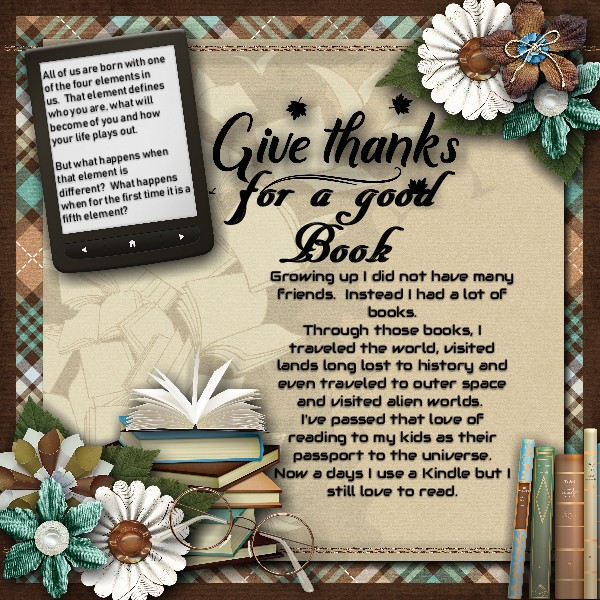 Give Thanks For A Good Book