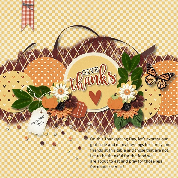 Give Thanks November 2016